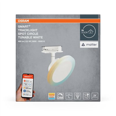 SMART+ MATTER Tracklight Circle White Tunable White