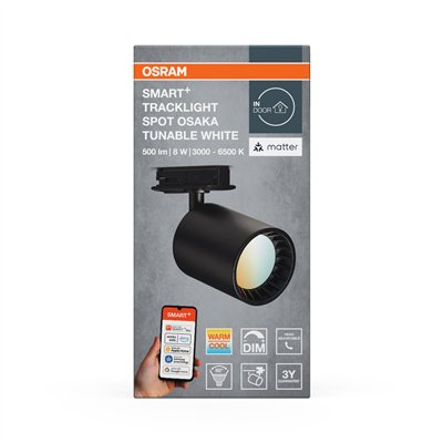 SMART+ MATTER Tracklight Osaka Black  Tunable White