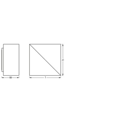 SMART+ MATTER Wall Swan 200x200mm Tunable White