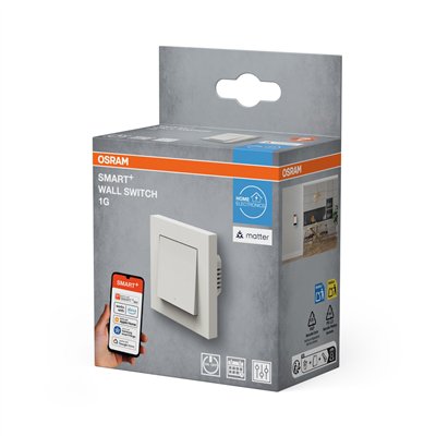 SMART+ MATTER Wall Switch 1 Channel