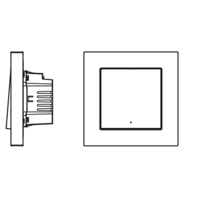 SMART+ MATTER Wall Switch 1 Channel