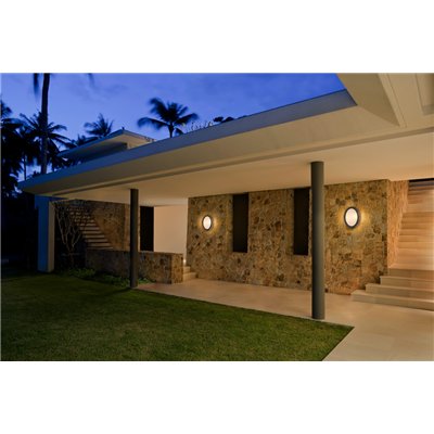 Endura Classic IP65 E27 Orbi Wall Dark Gray