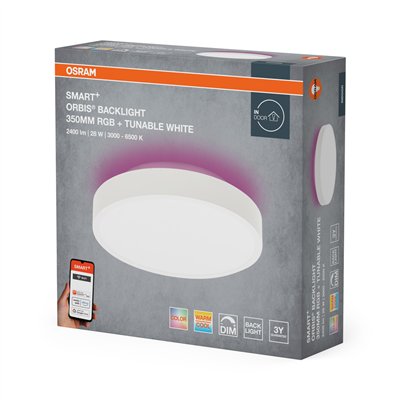 Smart+ Orbis Ceiling White 350mm TW