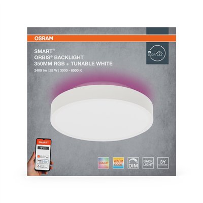 Smart+ Orbis Ceiling White 350mm TW