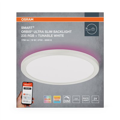 Smart+ Orbis Ceiling 235mm White RGB + TW
