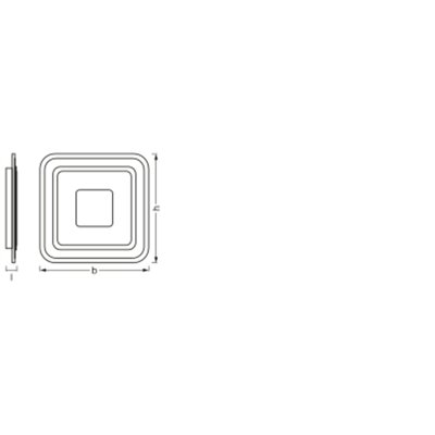 Smart+ Orbis Ceiling 500x500mm RGB + TW