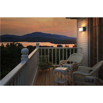 Endura Classic IP65 E27 Cuadra Wall Dark Gray