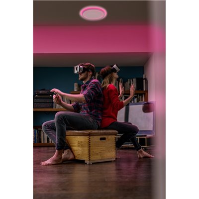 Smart+ Orbis Ceiling Black 235mm RGB + TW