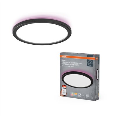 Smart+ Orbis Ceiling Black 235mm RGB + TW