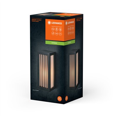 Endura Classic IP65 E27 Radick Wall Dark Gray