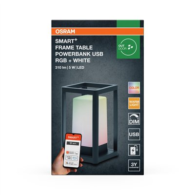 SMART+ TABLE FRAME MULTICOLOR USB RGB + W