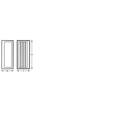 Endura Classic IP65 E27 Radick Wall Dark Gray