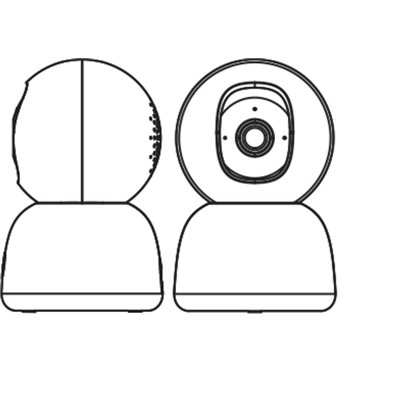 SMART+ WIFI Camera 360 White