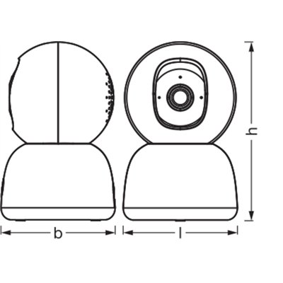 SMART+ WIFI Camera 360 White