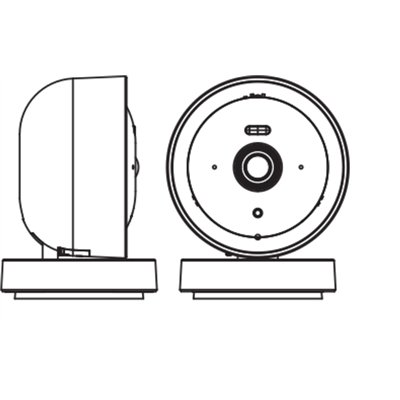 SMART+ WIFI Camera Fixed White