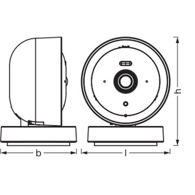 SMART+ WIFI Camera Fixed White