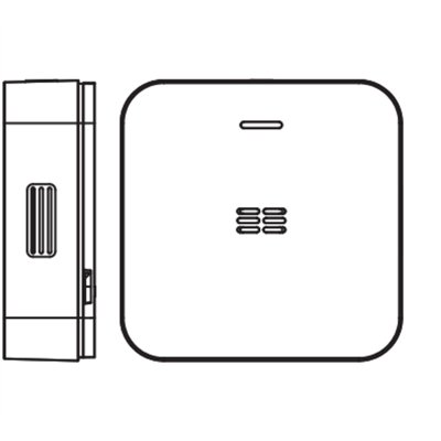 SMART+ WIFI CO Detector White