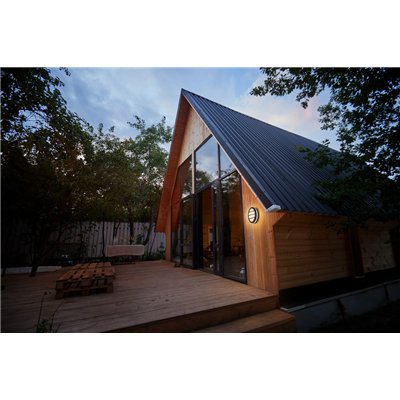 Endura Classic IP65 E27 Orbick Wall Dark Gray