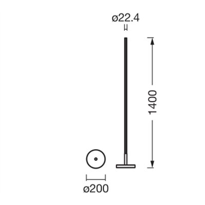 SMART+ WIFI Floor Corner Magic RGB Magic RGB Silver Remote Control