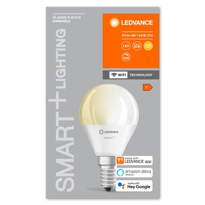 SMART+ WiFi Mini Bulb Dimmable 40  4.9 W/2700 K E14 