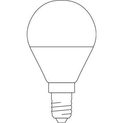 SMART+ WiFi Mini Bulb Dimmable 40  4.9 W/2700 K E14 