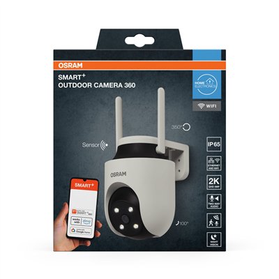 SMART+ WIFI Outdoor Camera 360 White