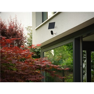 SMART+ WIFI Outdoor Camera Battery Solar White