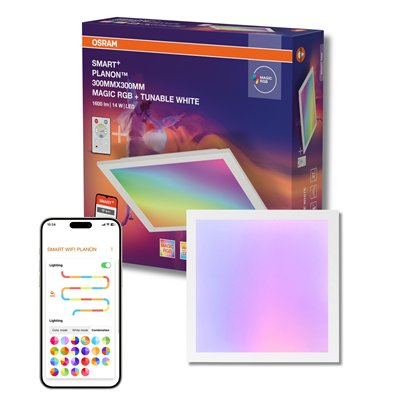 SMART+ WIFI PANEL MAGIC RGB 300x300mm