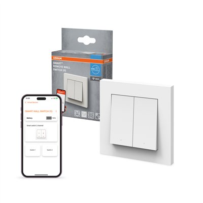 SMART+ WIFI Remote Wall Switch 2 Button