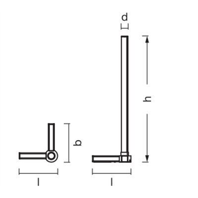 SMART+ WIFI Table Corner Magic RGB Magic RGB Silver Remote Control