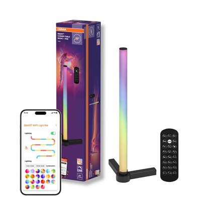 SMART+ WIFI Table Corner Magic RGB Magic RGB Black Remote Control