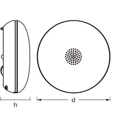 SMART+ WIFI Water Detector White