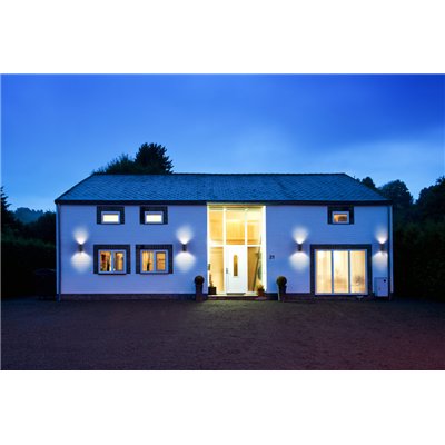 Endura Classic IP65 GU10 Itys Wall Dark Gray