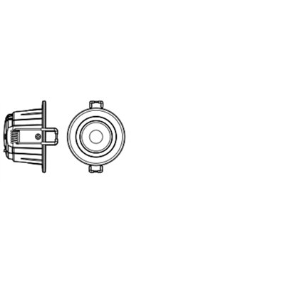 SPOT COMBO ADJUST V 6W CPS DIM 60DEG IP65 WT