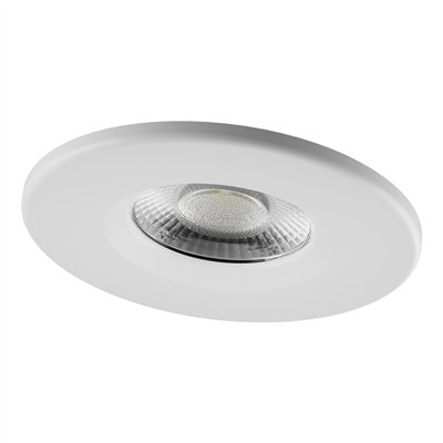 SPOT COMBO FIRE RATED FIX MS FPFIX V 6W MS827 DIM IP65 WT