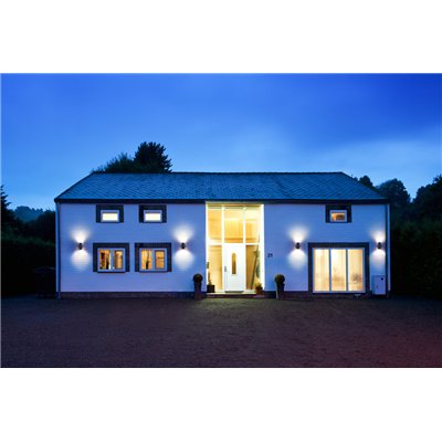 Endura Classic IP65 GU10 Ive Wall Dark Gray