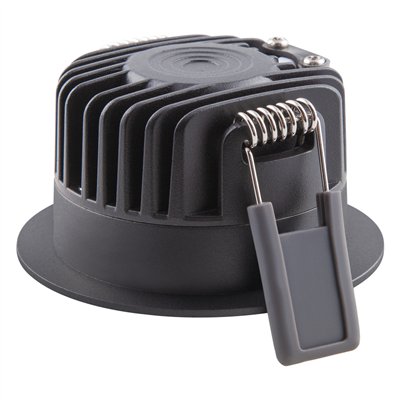 SPOT FIX 8W 930 PS DIM IP44 BK