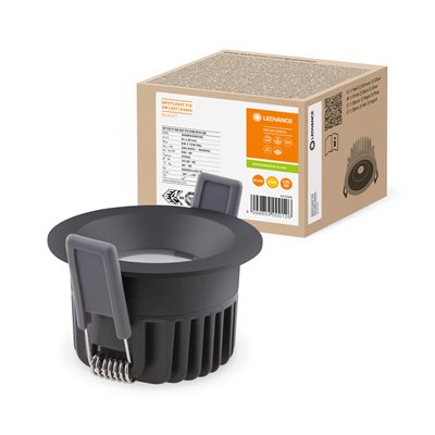 SPOT FIX 8W 927 PS DIM IP44 BK