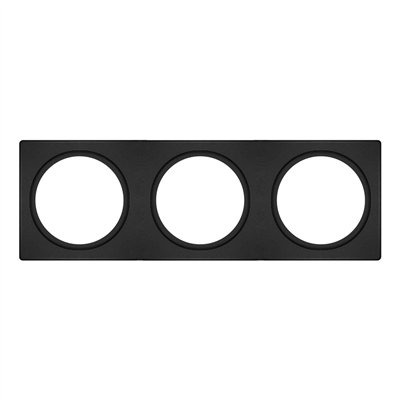 SPOT FRAME D68 100X300 3X D68 BK