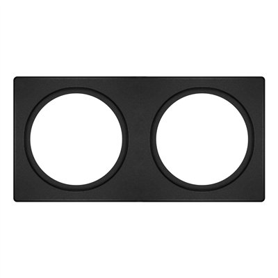 SPOT FRAME D68 100X200 2X D68 BK