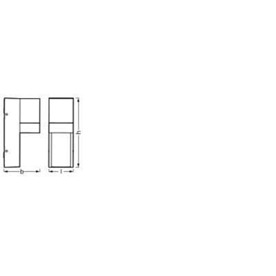 Endura Classic IP65 GU10 Isidor Wall Dark Gray