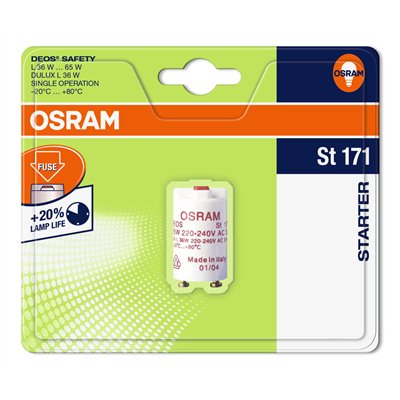 Starters for single operation at 230 V AC ( ST 111, ST 171, ST 173) 171 SAFETY DEOS