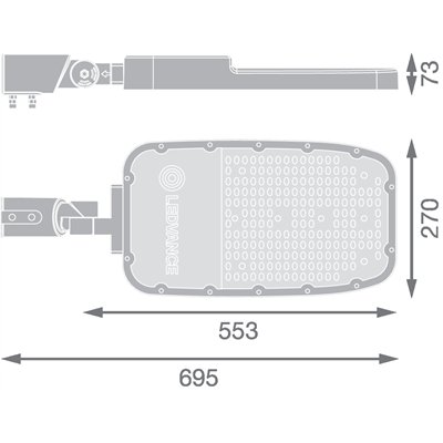 STREETLIGHT AREA EXTRA LARGE RV35ST 150W 740 RV35ST GY