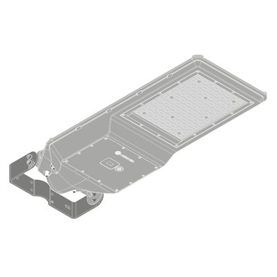 STREETLIGHT ECO SOLAR  20W 865 3200lm Black 