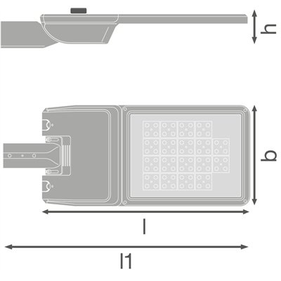 STREETLIGHT FLEX LARGE RV25ST P 110W 740 WAL