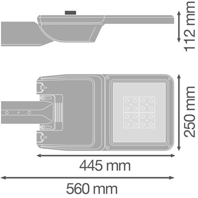 STREETLIGHT FLEX SMALL RV25ST P 25W 740 WAL