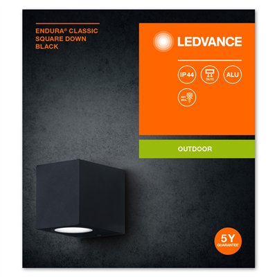 Endura Classic Square Down Black