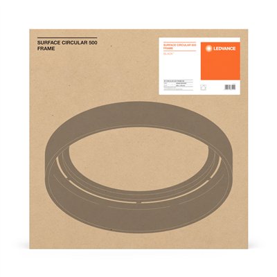 SURFACE CIRCULAR FRAME 500 FRAME BK