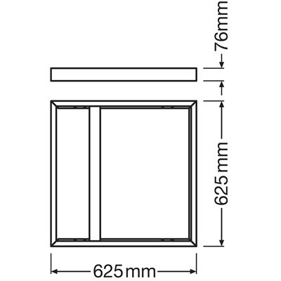 SURFACE MOUNT KIT 625 SURFACE MOUNT KIT H75
