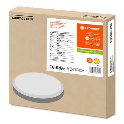 SURFACE SLIM IK10 RD 350 35W 830 WT IP65